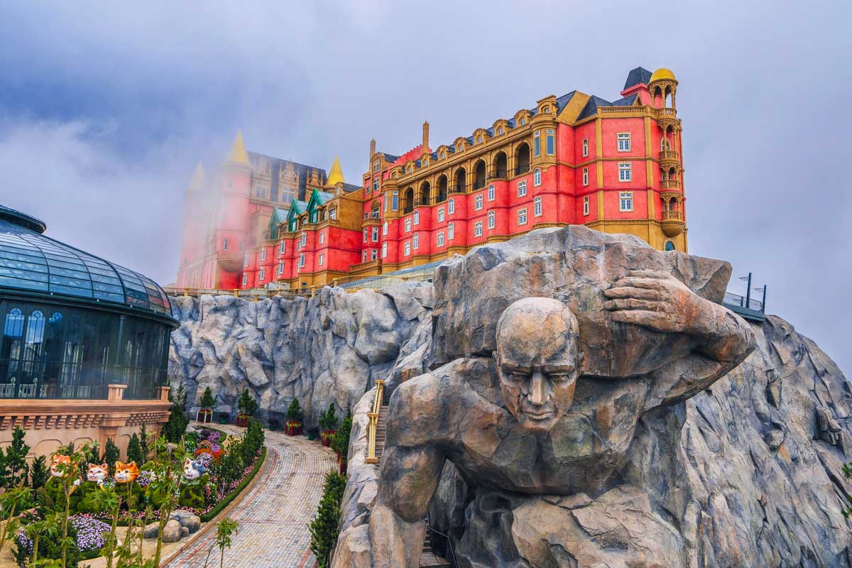 Ba Na Hills Park near Hoi An Vietnam